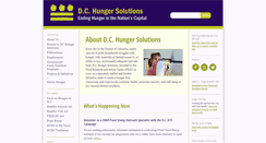 Desktop Screenshot of dchunger.org